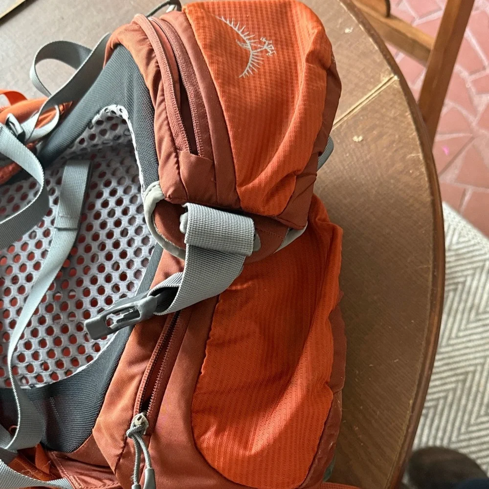 OSPREY Men's Hiking Backpack in Rust Orange - Picture 4 of 16